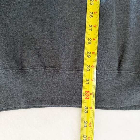 Athletic Works Mens Fleece Dark Gray Sweatshirt 4XL (58-60) Moisture Wicking NWT - Picture 10 of 10